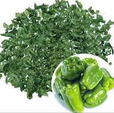 Green Capsicum Flakes - Dev Tandoor Industries